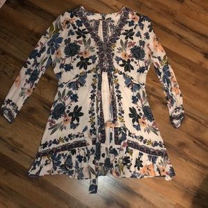 Free People floral top/dress